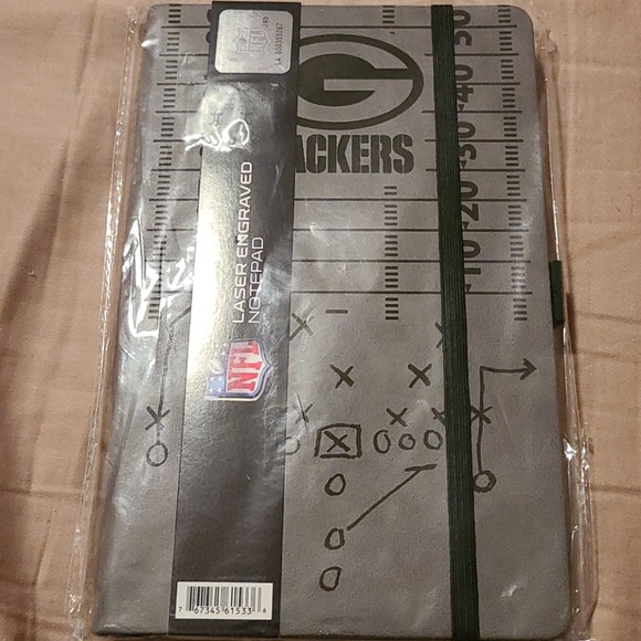 NFL Other - Green Bay Packers Laser Engraved Notepad New